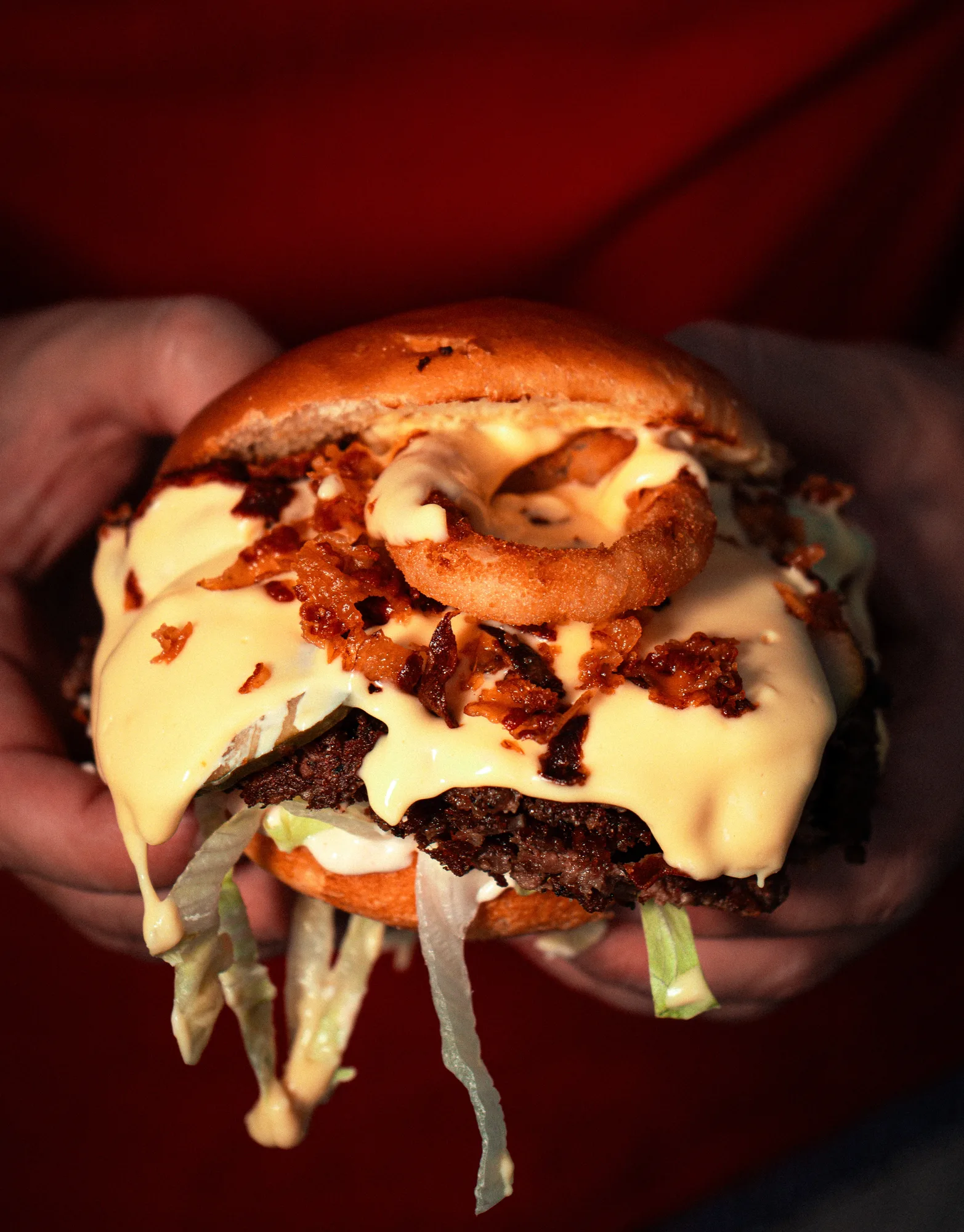 Fox Bros Du signature burger artwork
